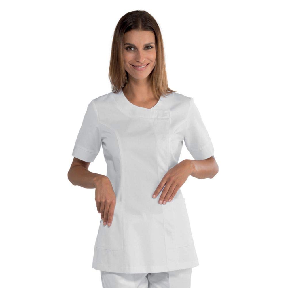 Isacco 005400 Delhi Casacca, Taglia M, Bianco
