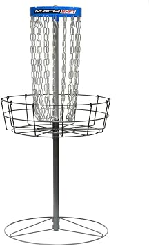 DGA Mach Shift 3-in-1 Portable Disc Golf Basket PDGA Approved Target with 3 Putting Configurations Standard, Advanced, Pro Shift Indoor/Outdoor Practice Basket