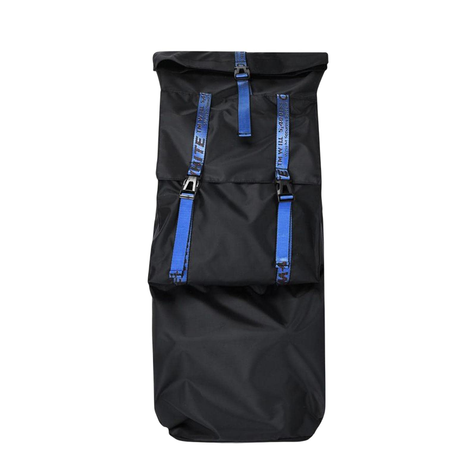 Sac Skateboard Porte-Pochette Sac Épaule Bandoulière Réglable Pochette Protection Pliable en Tissu Oxford Imperméable Pratique Adapté au