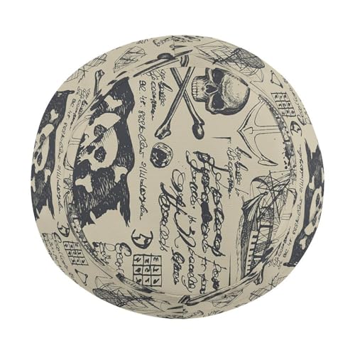 Skulls Crossbones Pirate FlagChildren's Bucket Hat for Boys and Girls, Breathable Summer Beach Hat52cm4