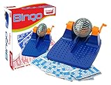 De color azul y naranja JUINSA Bingo con 48 cartones, 24 x 31 cm (9777), Multicolor