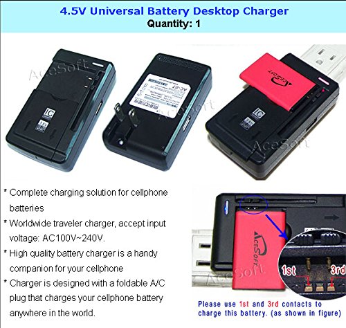 New Universal Desktop Dock Home Home Battery Charger + Micro 2.0 Sync Data Usb Cable 1M/3Ft For Verizon Samsung Convoy 1 Sch-U640 Phone #TOP2