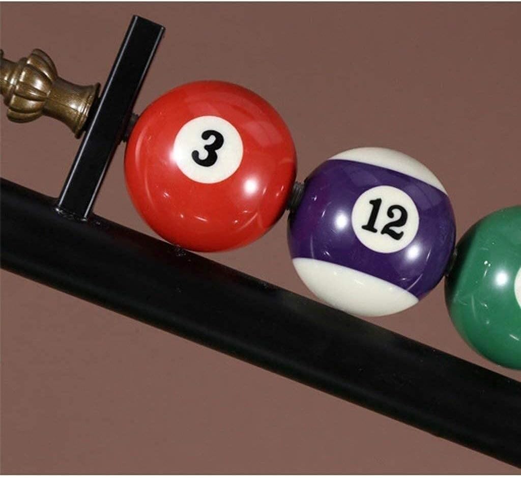 Chandelier 3 Lamps Billiard Table Eight Black, Wrought Iron Lamps Led Creative Personality