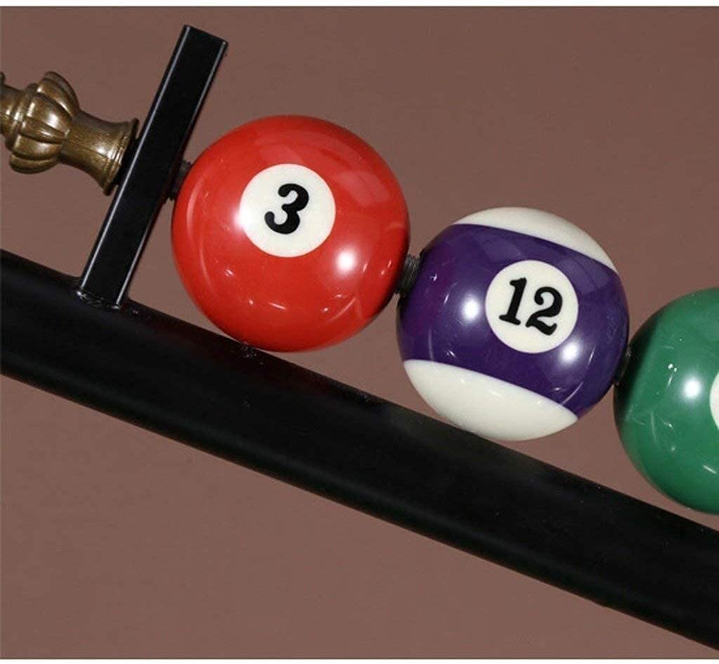 Żyrandol 3 Lamps Billiard Table Eight Black, Wrought Iron Lamps Led Kreatywna osobowość