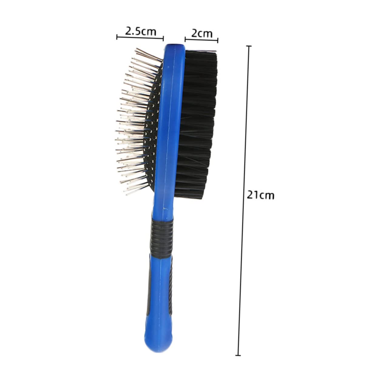 Parliky Pet Hair Remover Double-sided for Cats Dogs Cat Grooming Brush Easy to Use No Discomfort
