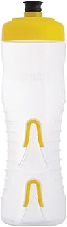 Cageless Water Bottle, 750ml, Clear/Yellow