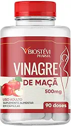 Vinagre de Maçã 500mg 90 Doses