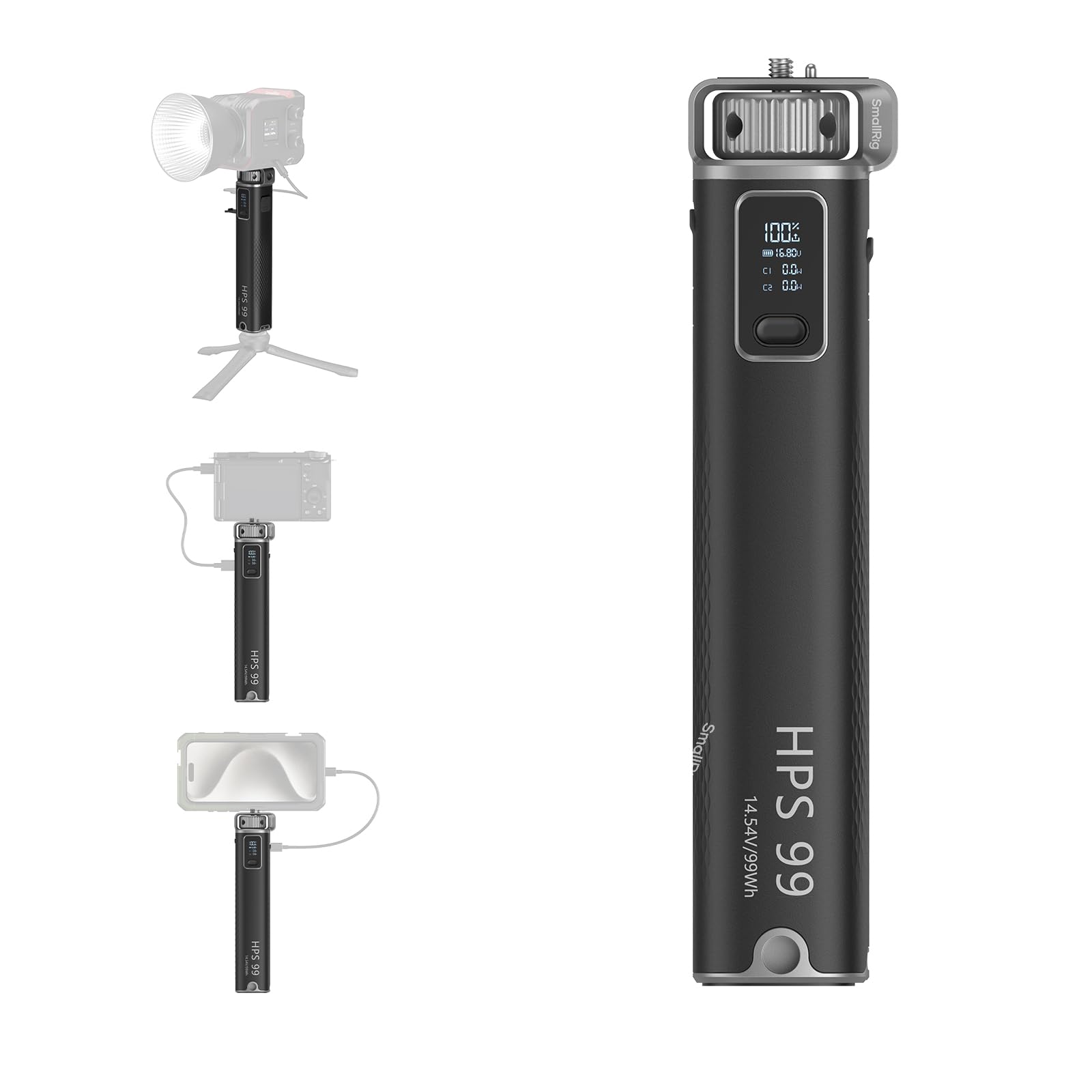 Amazon.com : SMALLRIG 99Wh/6800mAh Battery Grip, with PD100W Fast