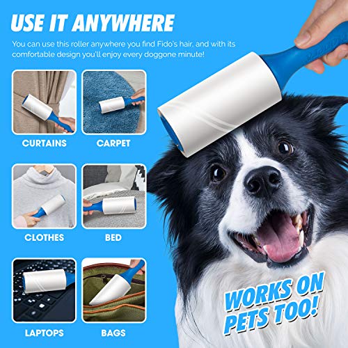 Petlovers Lint Rollers For Pet Hair Extra Sticky 420 Sheets - Lint Remover For Clothes #TOP4