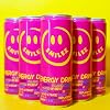 Smilez Energy Drink, Island Berry, 12 Fl Oz Cans, (Pack of 12)