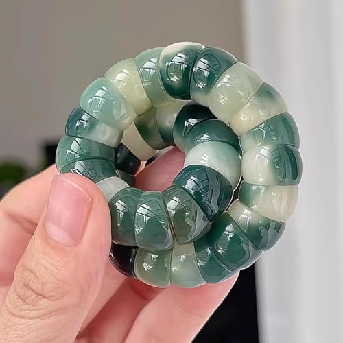 Image of Mudi Fidget Bracelet for Women Natural Bodhi Seed Bracelets Anxiety Fidget Bracelets Alleviate Anxiety Stress Healing Bodhi Jewelry Gifts for Women Men