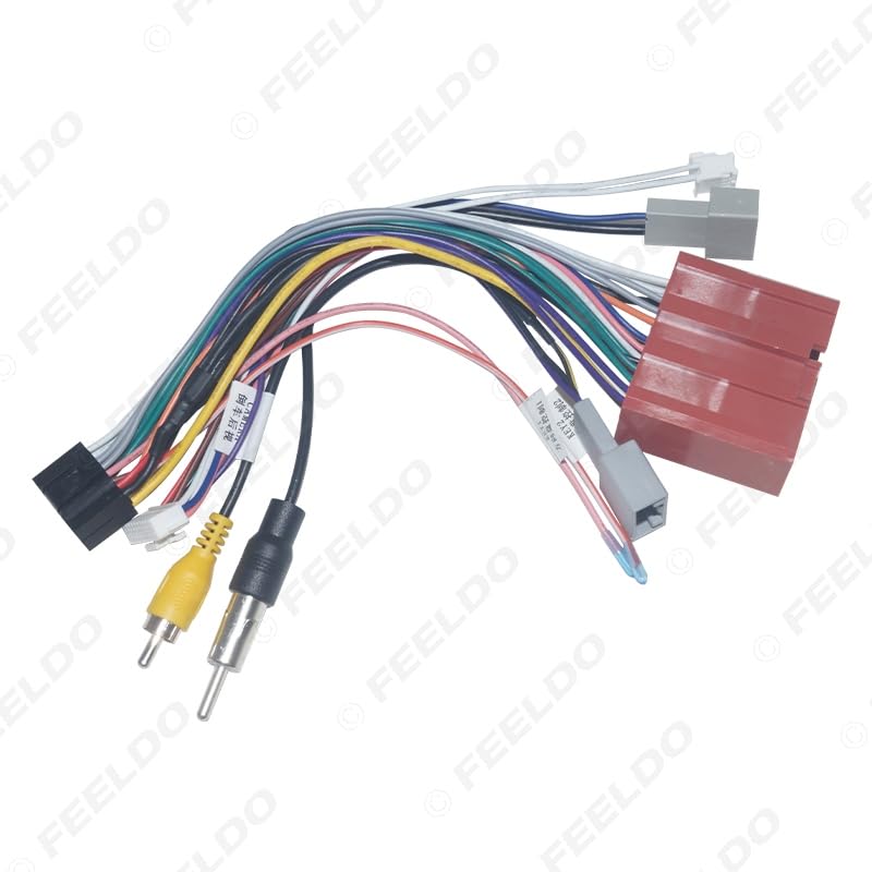 Car for Audio 16PIN CD/DVD Player Power Calbe Adapter with Canbus Box for Mazda CX-9 07-15 Stereo Plug Wiring Harness - (Color Name: B only canbus Box)