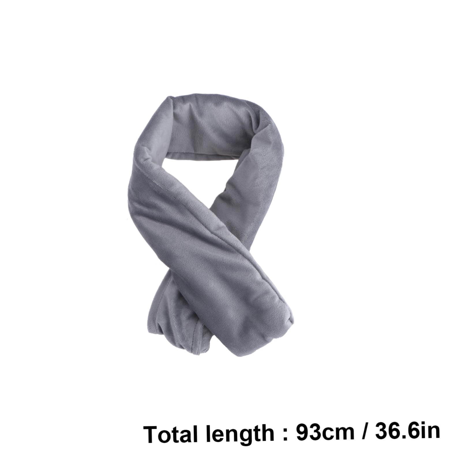 CONGARTENO Heated Neckerchief USB Charging Smart Heating Scarf for Winter Warmth Soft and Comfortable Design with Three Temperature Settings present for