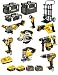 Produktbild DEWALT Kit DCK-FP834MP4 54V/18V (DCD796 + DCG414 + DCH333 + DCS387 + DCS391 + DCS331 + DCL040 + DCF887 + 2 x 5,0 Ah 18V + 2 x 6,0 Ah 54V/18V + DCB118 + DS150 + DS300 + DS400 + Caddy)