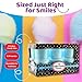 Albert's Caribbean Blue Cotton Candy – 12 Pack – Fluffy Blueberry Sweet Treat – Resealable Tubs – Perfect for Parties & Events
