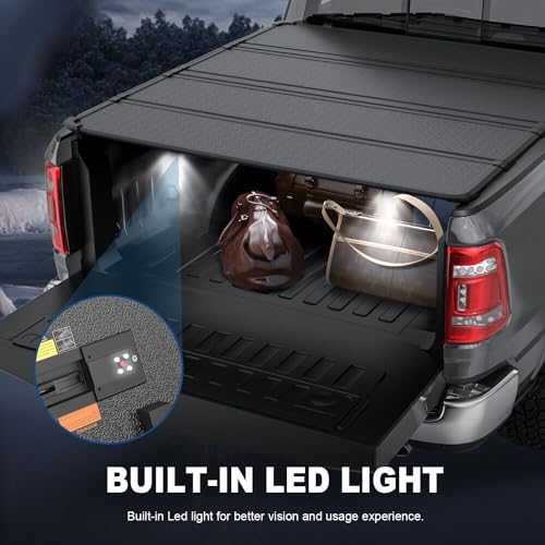 Lanotech JVB-DH-C5519 Hard 4 Fold Truck Bed Tonneau Cover thumb #6