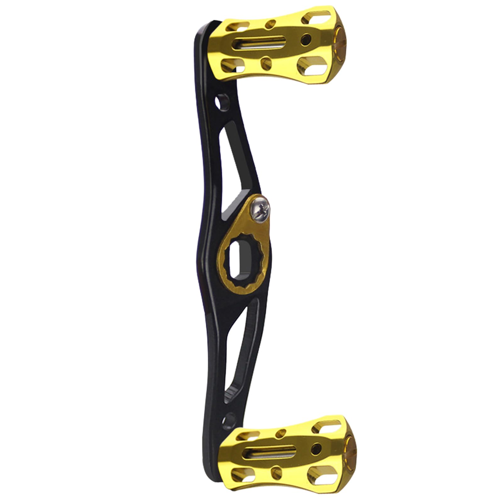 XAGMODSHN Baitcasting Reel Handle Carbon Fiber/Aluminum Alloy Reels Handle Fishing Reel Handle