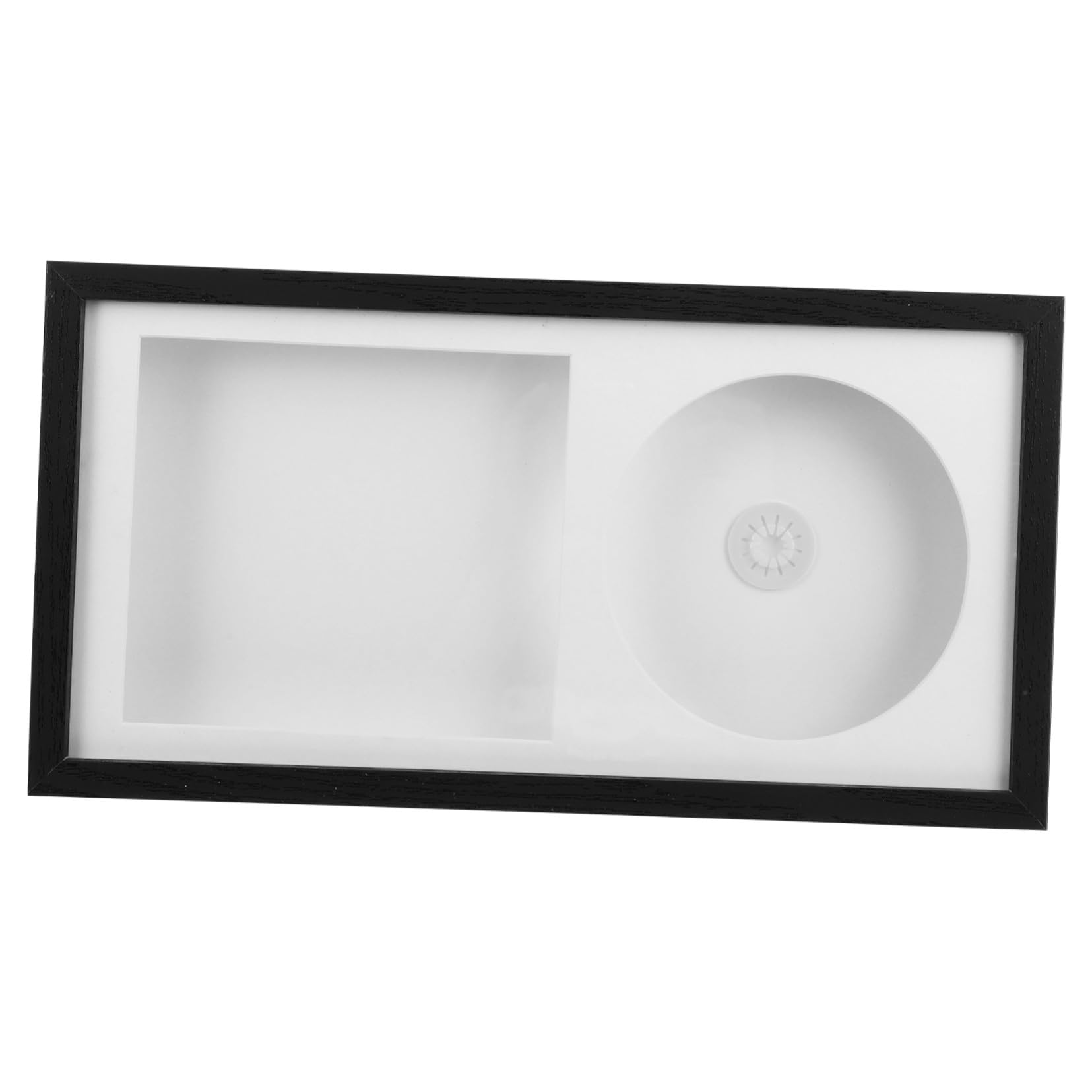 Support album mural cadre de table et organiseur de disque compact