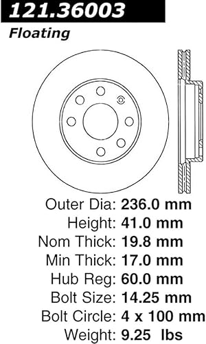Miniatura 7 de Front Brake Pads and Rotors Fits Chevrolet Fits Chevy Chevy 1994-2010 Fits Chevrolet Fits Chevy Chevy Monza 2003 N156