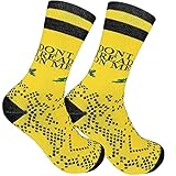 Dont Tread On Me Tea Party Gadsden Flag Socks Made in the USA, Yellow, One Size Fits Most