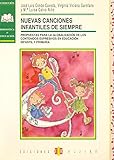  Nuevas canciones infantiles de siempre: Propuestas para la globalización de contenidos expresivos en Educación Infantil y Primaria - 9788495212115 (EXPRESION CORPORAL PLASTICA Y MUSICAL)