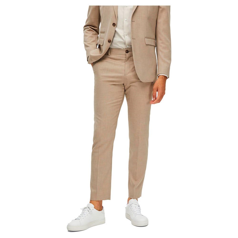 Selected Homme male Hose Gewebter Wollgemisch | Trousers