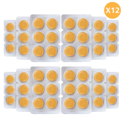Image of Lozenges Honey Lemon Flavour | Herbal Throat Soother for Cough, Cold & Sore Throat | Pack of 12 (12 Strips)