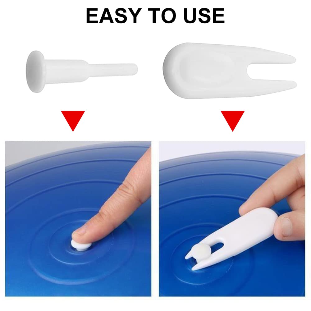 Yogistar Palla Da Ginnastica/Palla Di Pilates, 23 C, Bianco - Foto 14