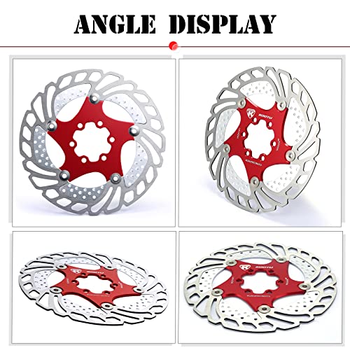 Kootu Bike Disc Brake Rotor With 6 Bolts Stainless Steel 160Mm 180Mm 203Mm Bicycle Rotors For Road Bike, Mountain Bike, Bmx, Mtb #TOP4