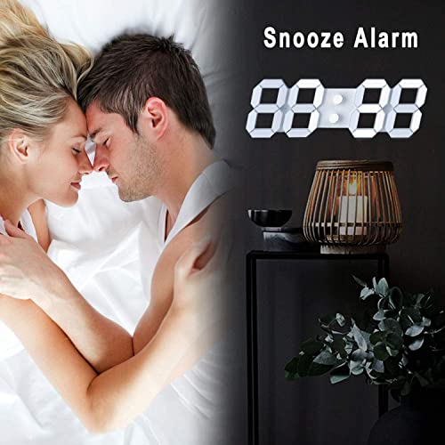 Reloj de alarma for oficina con termómetro y control remoto 5