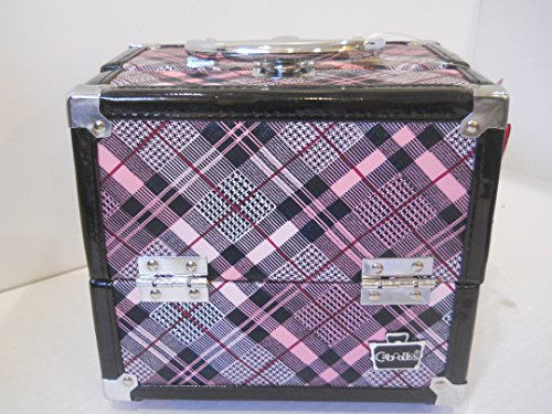 Caboodles Flirty Makeup Train Case (Pink Plaid)