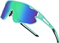 Vista 23 de DUCO Gafas de sol para niños y jóvenes, ligeras, con montura TR90, UV400, para béisbol, ciclismo, para niños y niñas, DK268