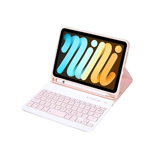 XX}[gL[{[hP[X iPad mini 7th (A17 Pro) 2024 / iPad mini 6th 8.3C` [3VXeΉ] CIɎO\ȃCXL[{[hJo[t yVz_[t (sN)