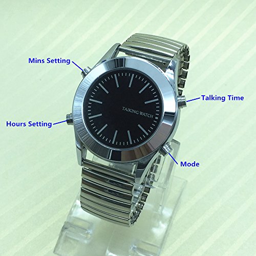 Visionu Spanish Talking Watch With Alarm Quartz Watch Espanol Hablando #TOP1