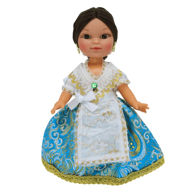 FOLK Muñeca Regional colección de 25 cm Vestido típico Murciana huertana Murcia Artesanía España.