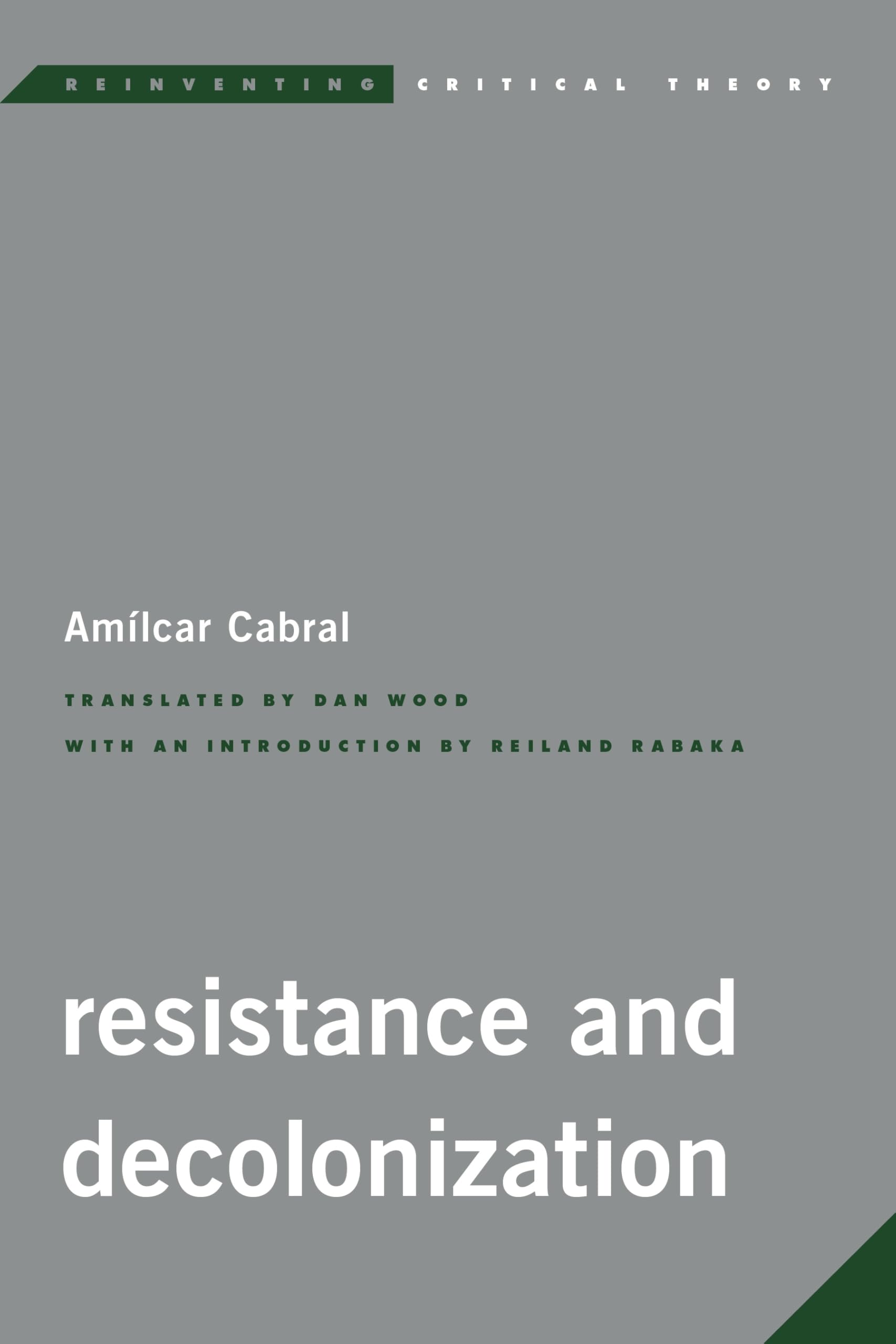 Resistance and Decolonization (Reinventing Critical Theory)