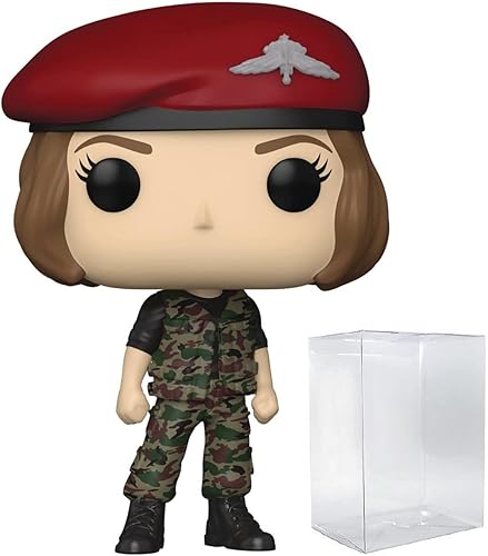 POP Stranger Things - Figura de vinilo de Hunter Robin Buckley Temporada 4 Funko Pop repleta con funda protectora de caja pop compatible multicolor