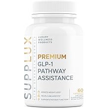 GLP-1 Pathway Assistance - Weight Loss Pills for Women &amp; Fat Burner for Men + Appetite Suppressant w/ 5 Ingredients | Diet Supplement Pills | 3rd Party Tested Supplement - 60 Capsules for Adults