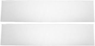 Garneck Acrylic Medicine Cabinet Replacement Shelf 2pcs for 13-inch Cabinets, Wall-Mounted Floating Storage Rack Organizer for Bathroom and Shower