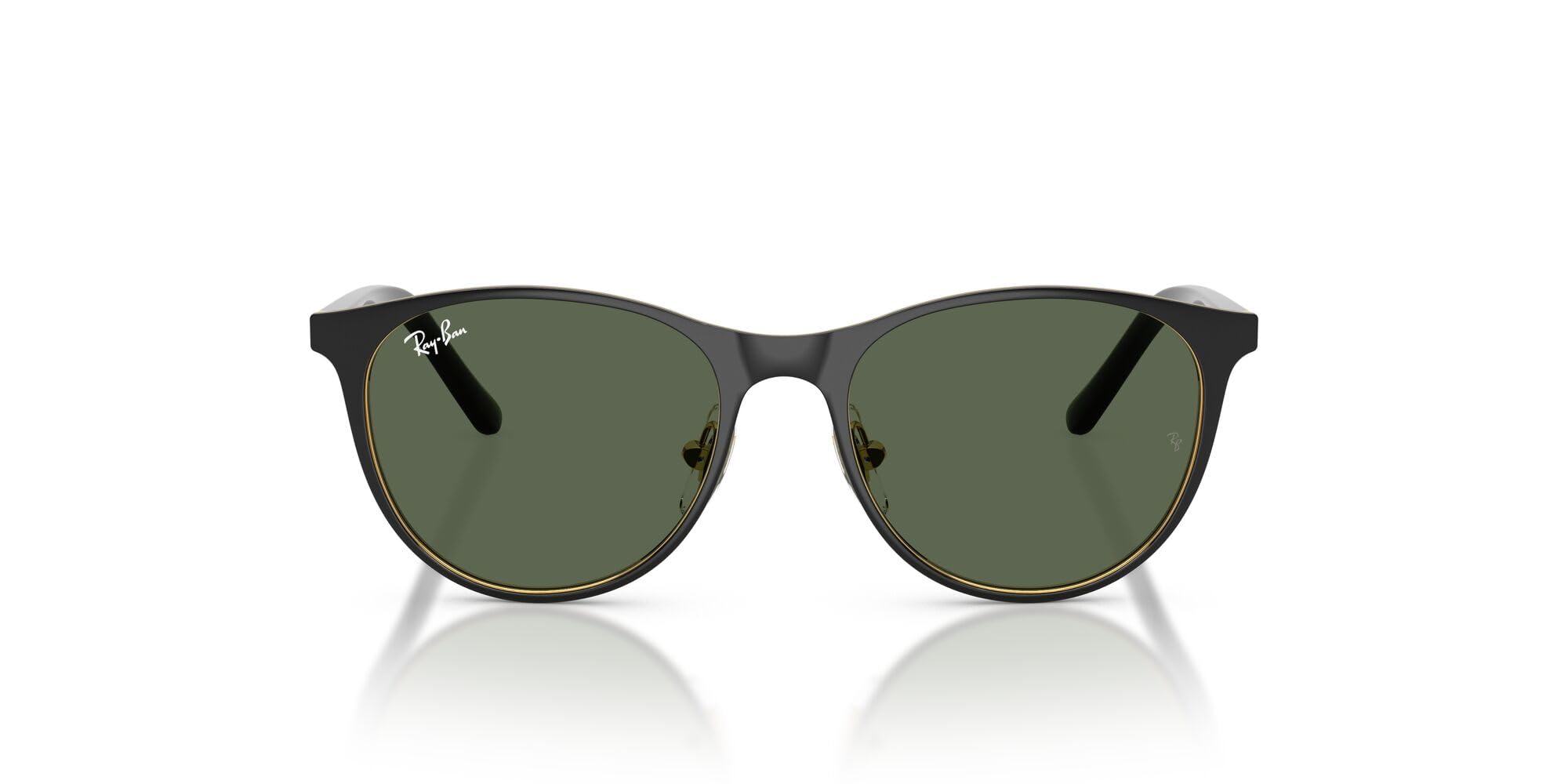 

                                                    Ray-Ban RJ9552S Sunglasses, Black On Gold/Dark Gre