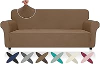 Vista 38 de ZNSAYOTX Funda de Sofá Súper Elástica para Sofá de Dos Plazas, Fundas de Sofá para Sala de Estar, Amigable con Perros y Mascotas, Protector