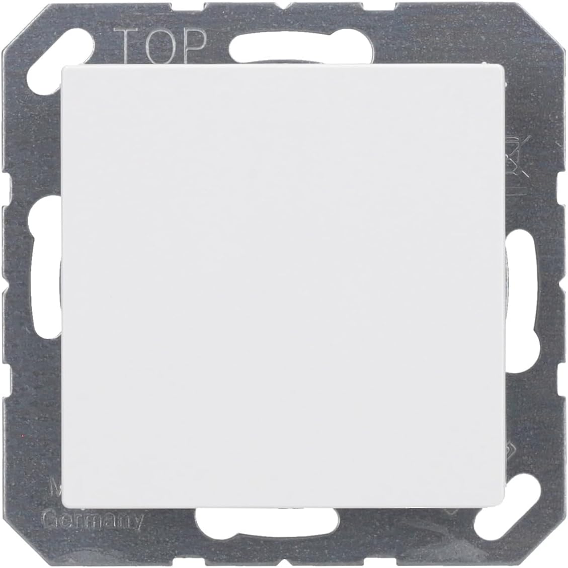 JUNG Single Insert Cover, Alpine White, A594-0WW