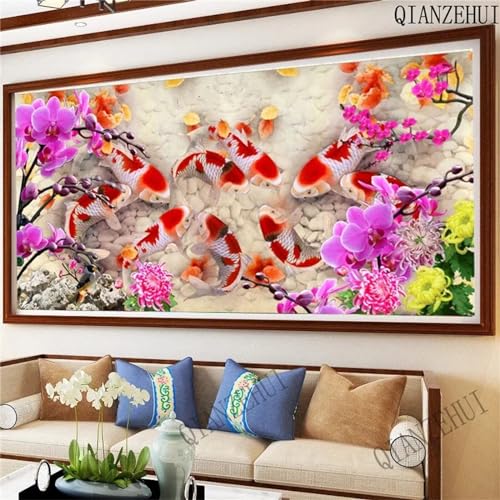 Diamond painting fleur pour décoration maison | Kit complet mosaïque adulte chambre