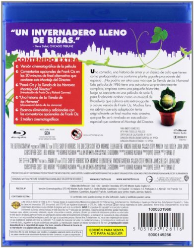 La Tienda De Los Horrores (Blu-Ray) (Import) (2012) Rick Moranis; Ellen Gree - Image 2