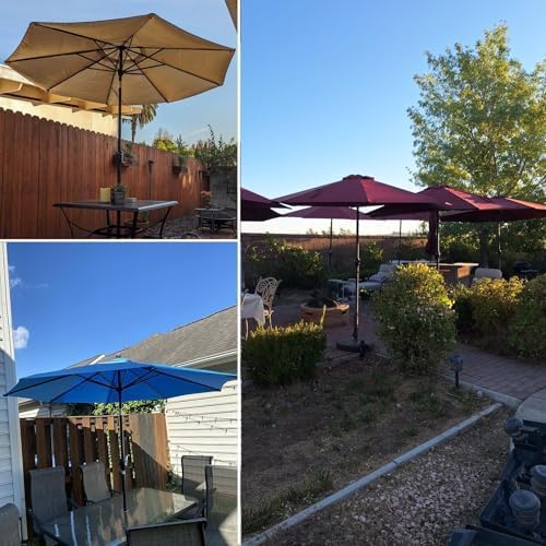 Zapasowy baldachim do parasola offsetowego, 6, 8 żeber, pokrowiec na parasol ogrodowy, odporny na promieniowanie UV, tkanina odporna na blaknięcie, beżowy, 3,0 m 2,8 m, trwałe rozwiązanie do