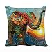 SIXSTARS Aztec Elephant Decorative Pillow Case Protector 18x18 Inch