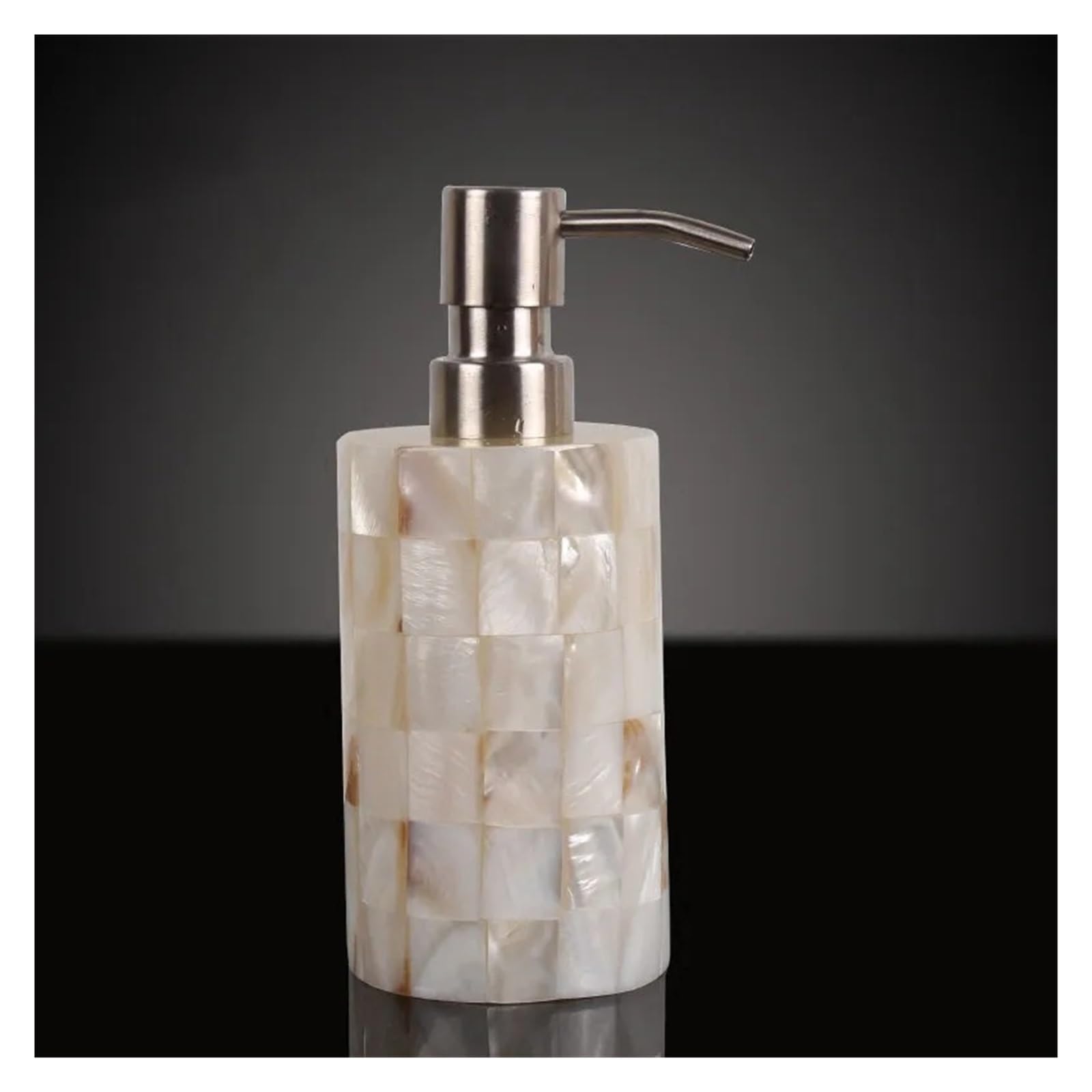 Set Dispensador Jabon Baño Juego de cinco piezas de accesorios de baño de resina con forma de concha, herramientas de lavado, dispensador de jabón, vaso for gárgaras, soporte for cepillo de dientes, j