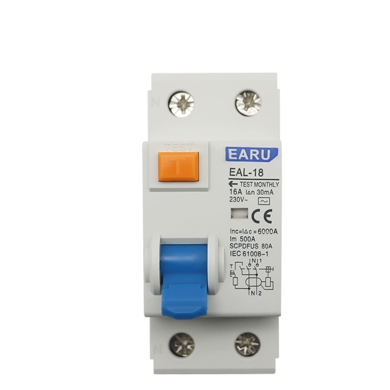 VSPPJYFG 2P AC Type RCCB RCD ELCB Electromagnetic Residual Current Circuit Breaker AC ELCB 25A 40A 63A 80A 100A RCD 30mA 100mA 300mA(40A,2P 30mA)