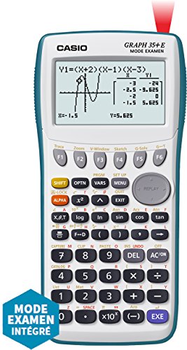 Casio Graph 35+ E calculatrice scientifique lycée avec mode examen