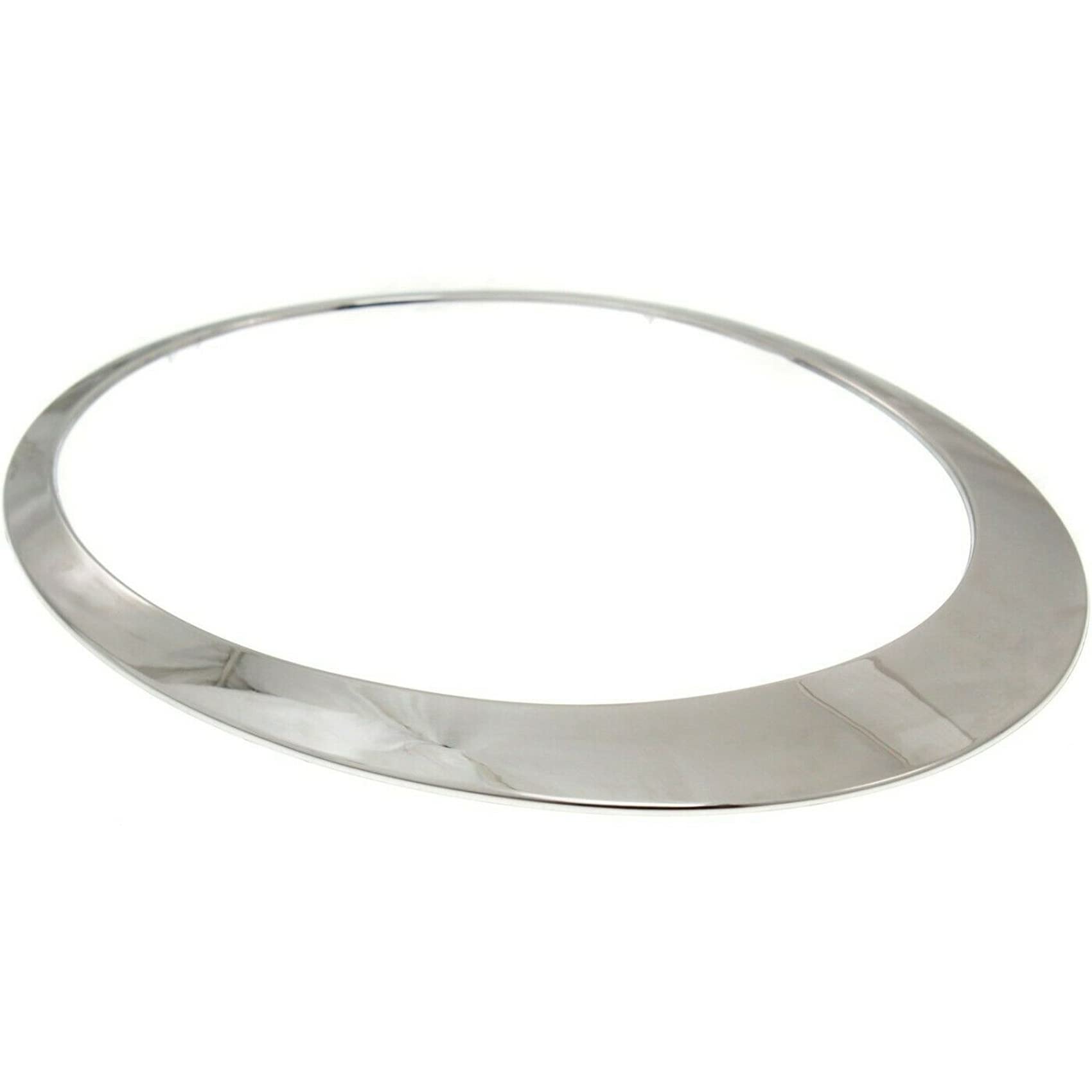 para 2007-2015 R55 R56 R57 R58 R59 Anillo Embellecedor de Faros Delanteros ABS Cromado Plateado 51137149905